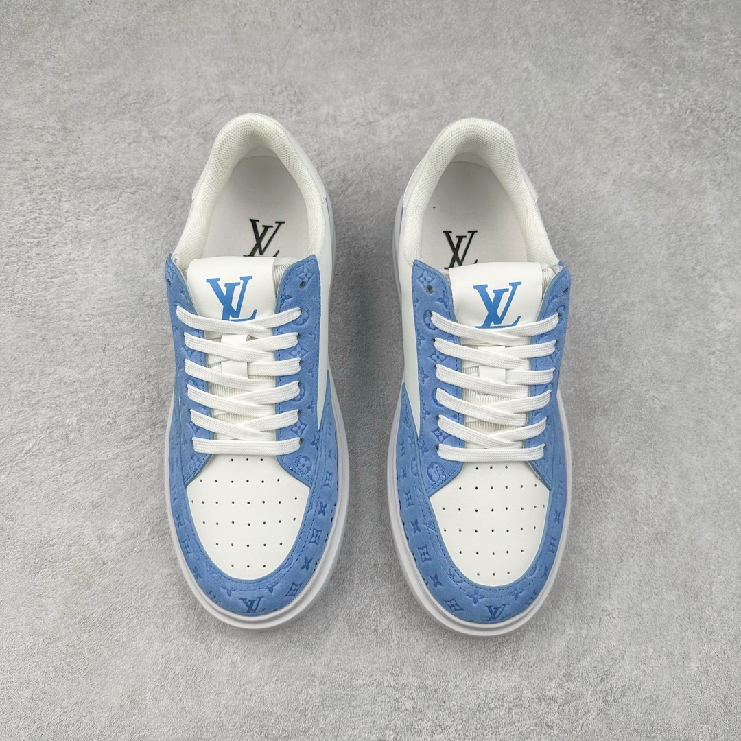 图片[2]-Louis vuitton beverly hills男士经典休闲运动鞋 款式为柔软牛皮革描摹经典 monogram 印花，塑造优雅鞋面。橡胶外底厚实而不失轻盈，其上点缀路易威登标识压纹。加衬内底和科技内衬再度升级舒适体验。意大利进口小牛皮内里高档舒适，原版大底轻盈耐磨！纯手工制作，细节决定品质 路易威登 -高端品质 原单-鞋面：🔝纳帕小牛皮、高周波品牌logo-内里：高弹力帆布布匹，牛皮垫脚-大底：超轻🌲tpu发泡🌲成型大底-超高品控·做工精细：凸显(高端·贵气·档次) 尺码：38-45-选品中心