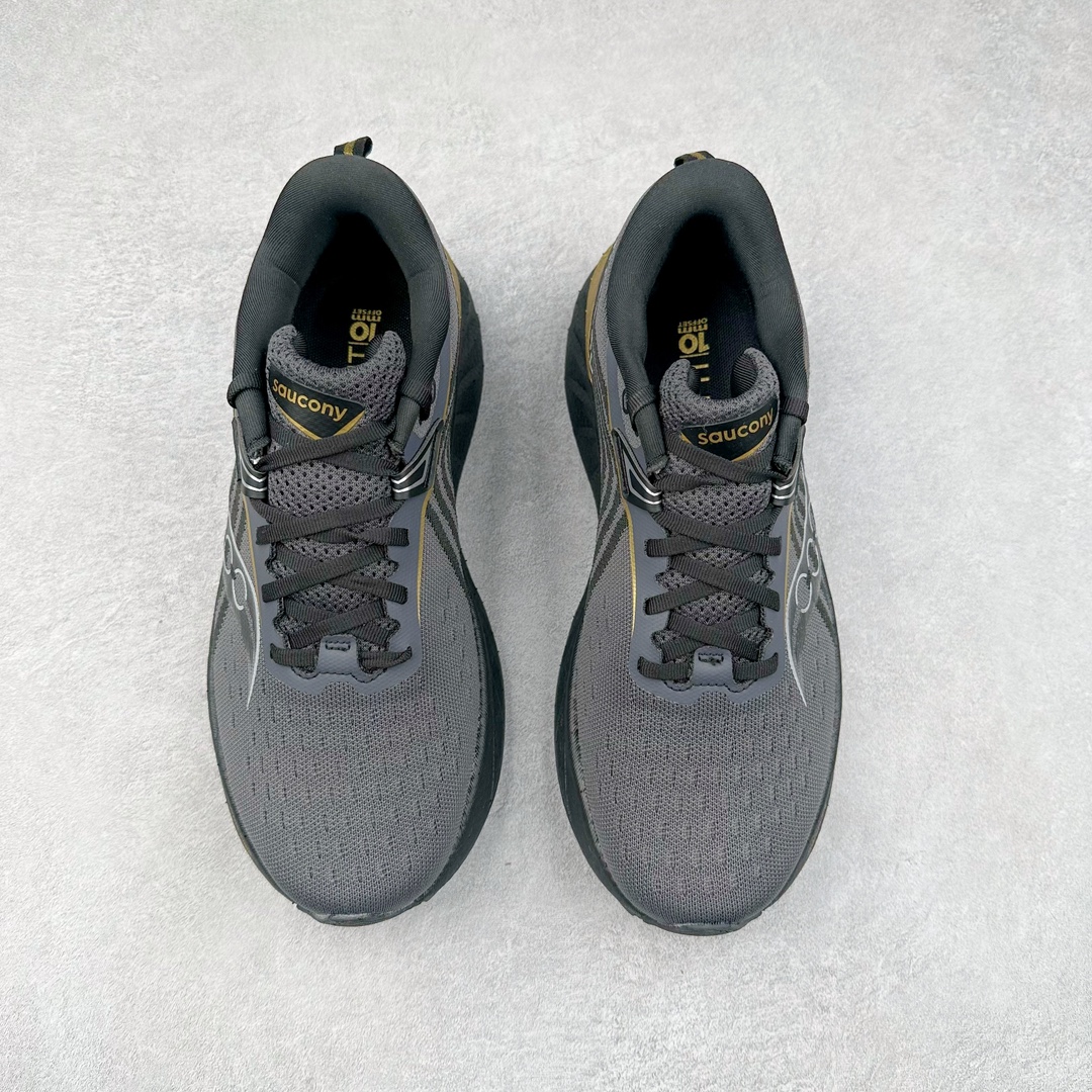 图片[2]-＃SG纯原 Saucony Triumph 22 索康尼胜利22代旗舰级缓震型跑鞋 性能相比前几代再升级：鞋面采用全新升级的工学网设计 贴合脚部更透气 中底部分使用最新的PWRRUN+材质 搭配PWRRUN+鞋垫使中底的大幅加厚 10mm坡差进一步提供缓震、回弹性能 内底则采用了FORMFIT动态适应系统 动态契合脚型 提升包裹性和舒适性 提供更卓越的动态回馈体验 XT-900橡胶大底 可提供良好的抓地力和较强抗磨性能 尺码：35.5 36 36.5 37.5 38 38.5 39 40 40.5 41 42 42.5 43 44 44.5 45-选品中心