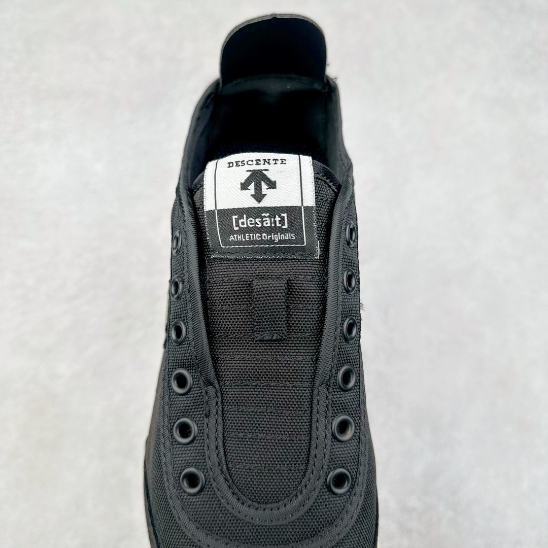 图片[5]-＃绿X/GX 福利特价 DESCENTE CHRON 迪桑特复古运动一脚蹬帆布鞋透气休闲鞋 轻松方便的一脚蹬设计 搭配轻质弹性鞋底 脚感舒适 简洁的帆布鞋面设计适用于多场景穿搭 尺码：36 36.5 37.5 38 38.5 39 40 40.5 41 42 42.5 43 44 44.5 45-选品中心