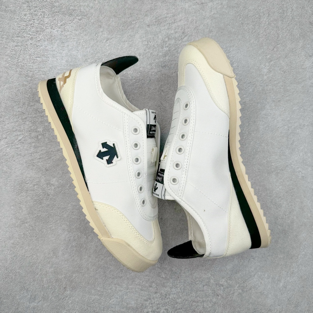 图片[3]-＃绿X/GX 福利特价 DESCENTE CHRON 迪桑特复古运动一脚蹬帆布鞋透气休闲鞋 轻松方便的一脚蹬设计 搭配轻质弹性鞋底 脚感舒适 简洁的帆布鞋面设计适用于多场景穿搭 尺码：36 36.5 37.5 38 38.5 39 40 40.5 41 42 42.5 43 44 44.5 45-选品中心