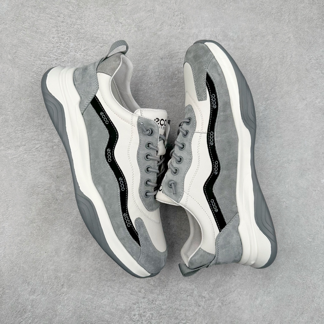 图片[3]-ECCO爱步男鞋 百搭休闲老爹鞋 柔酷8号系列运动鞋 经典和现代工艺品质融合 精选小牛皮面料 舒适柔软细腻 版型楦型上脚非常到位 四季热销款 独有鞋型设计 特有LOGO鞋边走字 新颖时尚有型 北欧风格 舒适休闲 超弹性 耐磨减震 PU+TPU按摩大底 经典潮流 随意搭配！舒适度极高 匠心工艺！尺码：38 39 40 41 42 43 44 （皮鞋码）-选品中心