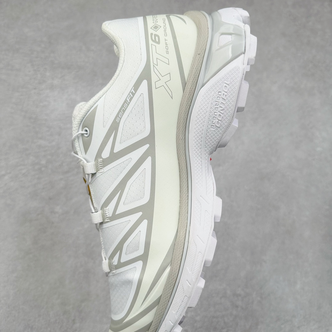 图片[7]-＃X版纯原福利 Salomon 萨洛蒙 XT-6 复古机能户外跑鞋 这双XT-6 鞋面以锯齿状的包裹系统呈现 在黑色基底之下加入了各种色点缀 内嵌式的袜套设计与 Quicklace 系带系统一道 实现了立体包裹与精准贴合 结合 Contagrip 大底科技 让穿着者可以轻松驾驭户外与通勤下的任何运动生活场景 无缝鞋身户外随意纵横 颜值与脚感兼备 出街通勤 绝对非常吸睛 你值得拥有 尺码：36 36.5 37.5 38 38.5 39 40 40.5 41 42 42.5 43 44 44.5 45-选品中心