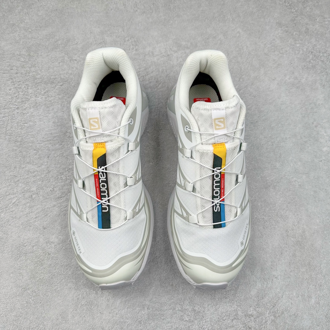 图片[2]-＃X版纯原福利 Salomon 萨洛蒙 XT-6 复古机能户外跑鞋 这双XT-6 鞋面以锯齿状的包裹系统呈现 在黑色基底之下加入了各种色点缀 内嵌式的袜套设计与 Quicklace 系带系统一道 实现了立体包裹与精准贴合 结合 Contagrip 大底科技 让穿着者可以轻松驾驭户外与通勤下的任何运动生活场景 无缝鞋身户外随意纵横 颜值与脚感兼备 出街通勤 绝对非常吸睛 你值得拥有 尺码：36 36.5 37.5 38 38.5 39 40 40.5 41 42 42.5 43 44 44.5 45-选品中心