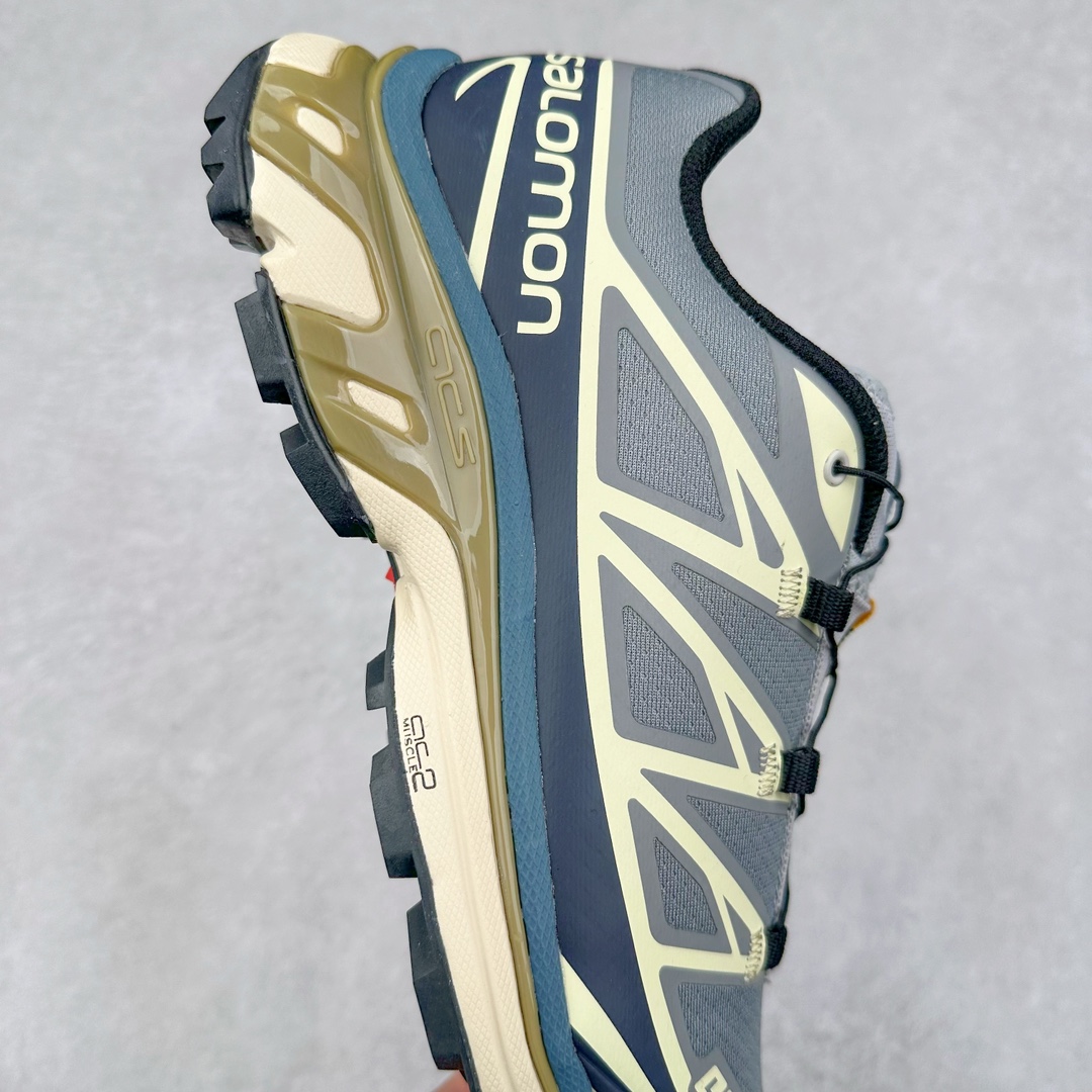 图片[6]-＃X版纯原福利 Salomon 萨洛蒙 XT-6 复古机能户外跑鞋 这双XT-6 鞋面以锯齿状的包裹系统呈现 在黑色基底之下加入了各种色点缀 内嵌式的袜套设计与 Quicklace 系带系统一道 实现了立体包裹与精准贴合 结合 Contagrip 大底科技 让穿着者可以轻松驾驭户外与通勤下的任何运动生活场景 无缝鞋身户外随意纵横 颜值与脚感兼备 出街通勤 绝对非常吸睛 你值得拥有 尺码：36 36.5 37.5 38 38.5 39 40 40.5 41 42 42.5 43 44 44.5 45-选品中心