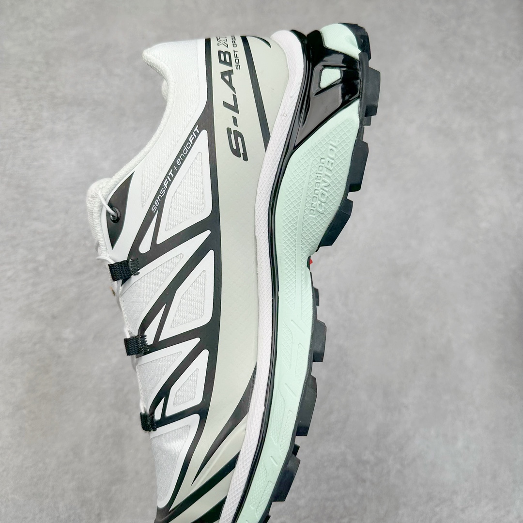 图片[7]-＃X版纯原福利 Salomon 萨洛蒙 XT-6 复古机能户外跑鞋 这双XT-6 鞋面以锯齿状的包裹系统呈现 在黑色基底之下加入了各种色点缀 内嵌式的袜套设计与 Quicklace 系带系统一道 实现了立体包裹与精准贴合 结合 Contagrip 大底科技 让穿着者可以轻松驾驭户外与通勤下的任何运动生活场景 无缝鞋身户外随意纵横 颜值与脚感兼备 出街通勤 绝对非常吸睛 你值得拥有 尺码：36 36.5 37.5 38 38.5 39 40 40.5 41 42 42.5 43 44 44.5 45-选品中心