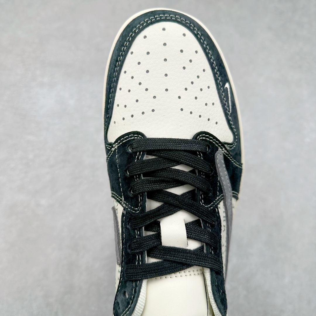 图片[4]-Air Jordan AJ1 Low 低帮系列定制配色 SJ2068-108 原厂内置气垫魔块 A模大底 头层小牛皮 鞋舌AJ原厂专用牛津布+AJ专用反口珍珠布+原厂无杂质高弹内里海棉+特殊封边弹力鞋带 尺码：36 36.5 37.5 38 38.5 39 40 40.5 41 42 42.5 43 44 44.5 45 46-选品中心