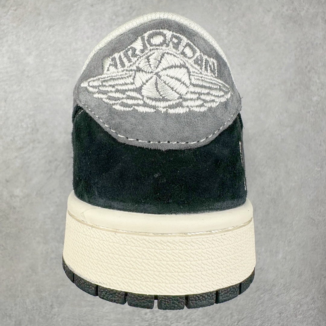 图片[8]-Air Jordan AJ1 Low 低帮系列定制配色 SJ2068-108 原厂内置气垫魔块 A模大底 头层小牛皮 鞋舌AJ原厂专用牛津布+AJ专用反口珍珠布+原厂无杂质高弹内里海棉+特殊封边弹力鞋带 尺码：36 36.5 37.5 38 38.5 39 40 40.5 41 42 42.5 43 44 44.5 45 46-选品中心