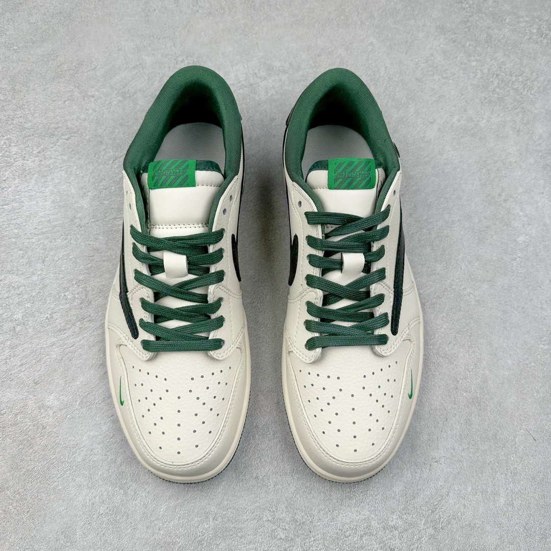 图片[2]-Air Jordan AJ1 Low 低帮系列定制配色 XS3086-005 原厂内置气垫魔块 A模大底 头层小牛皮 鞋舌AJ原厂专用牛津布+AJ专用反口珍珠布+原厂无杂质高弹内里海棉+特殊封边弹力鞋带 尺码：36 36.5 37.5 38 38.5 39 40 40.5 41 42 42.5 43 44 44.5 45 46-选品中心