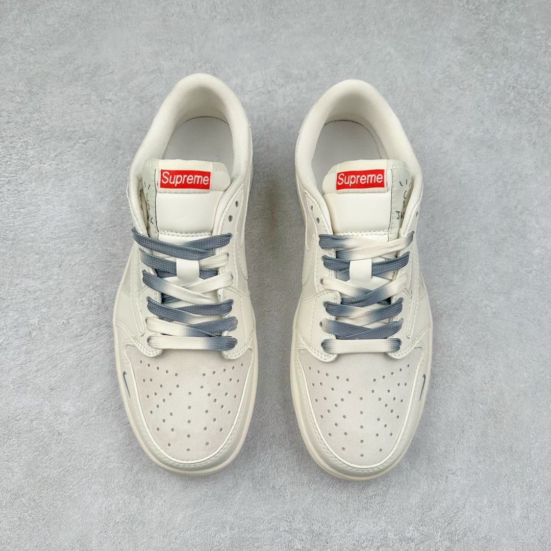 图片[2]-Air Jordan AJ1 Low 低帮系列定制配色 BB7518-001 原厂内置气垫魔块 A模大底 头层小牛皮 鞋舌AJ原厂专用牛津布+AJ专用反口珍珠布+原厂无杂质高弹内里海棉+特殊封边弹力鞋带 尺码：36 36.5 37.5 38 38.5 39 40 40.5 41 42 42.5 43 44 44.5 45 46-选品中心