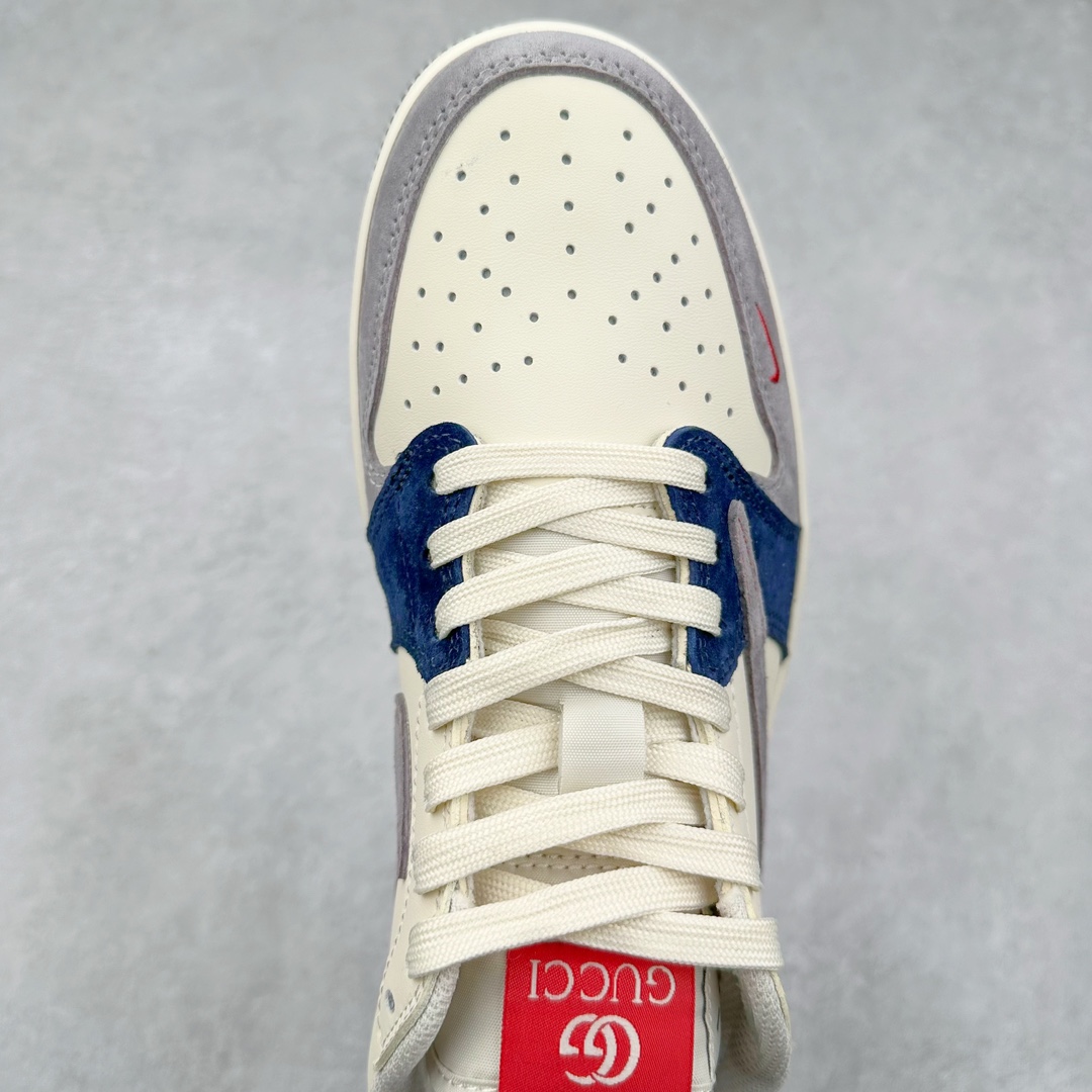 图片[4]-Air Jordan AJ1 Low 低帮系列定制配色 DM7866-039 原厂内置气垫魔块 A模大底 头层小牛皮 鞋舌AJ原厂专用牛津布+AJ专用反口珍珠布+原厂无杂质高弹内里海棉+特殊封边弹力鞋带 尺码：36 36.5 37.5 38 38.5 39 40 40.5 41 42 42.5 43 44 44.5 45 46-选品中心