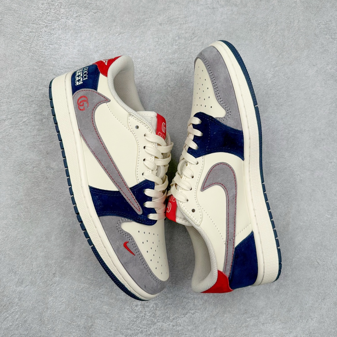 图片[3]-Air Jordan AJ1 Low 低帮系列定制配色 DM7866-039 原厂内置气垫魔块 A模大底 头层小牛皮 鞋舌AJ原厂专用牛津布+AJ专用反口珍珠布+原厂无杂质高弹内里海棉+特殊封边弹力鞋带 尺码：36 36.5 37.5 38 38.5 39 40 40.5 41 42 42.5 43 44 44.5 45 46-选品中心