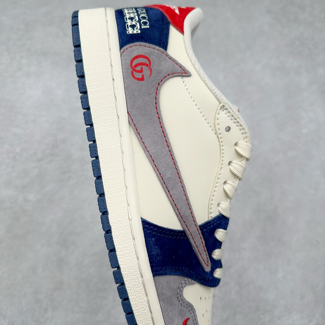 图片[6]-Air Jordan AJ1 Low 低帮系列定制配色 DM7866-039 原厂内置气垫魔块 A模大底 头层小牛皮 鞋舌AJ原厂专用牛津布+AJ专用反口珍珠布+原厂无杂质高弹内里海棉+特殊封边弹力鞋带 尺码：36 36.5 37.5 38 38.5 39 40 40.5 41 42 42.5 43 44 44.5 45 46-选品中心