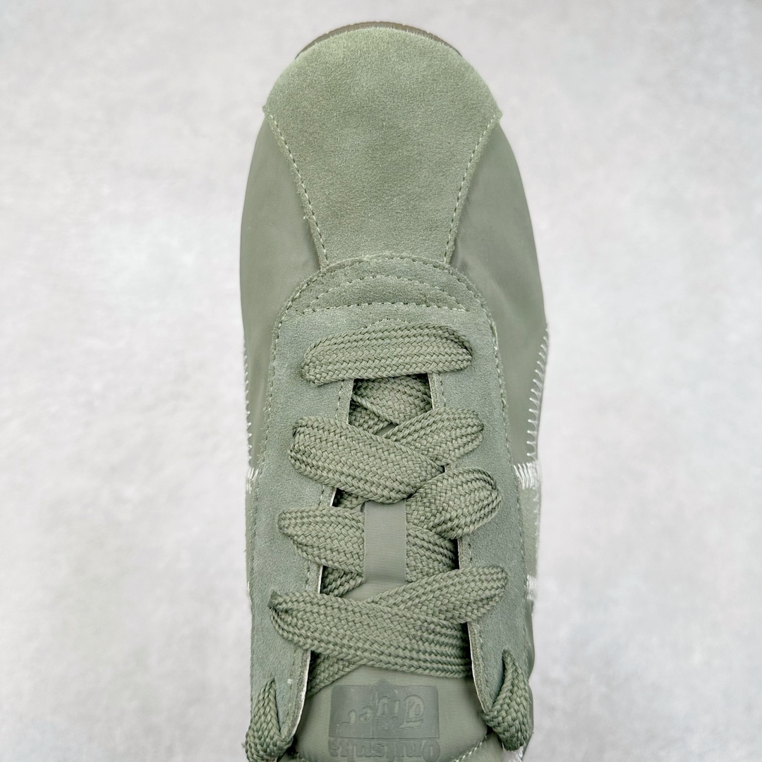 图片[4]-Onitsuka Tiger CORSAIR™ A55鞋款 作为鬼冢虎品牌创立75周年限定之作 灵感源自1970 年代 慢跑热潮先驱的经典鞋履TIGER CORSAIRT™ 以现代视角崭新呈现 简约廓形与细密缝线条纹相得益彰 饰以鬼塚虎标志性的后跟提耳和十字补强 崭新演绎经典之美 轻盈鞋身搭配出色缓震的纤薄鞋底 精妙平衡舒适与时尚 尺码：36 37 37.5 38 39 39.5 40 40.5 41.5 42 42.5 43 44 44.5 45-选品中心