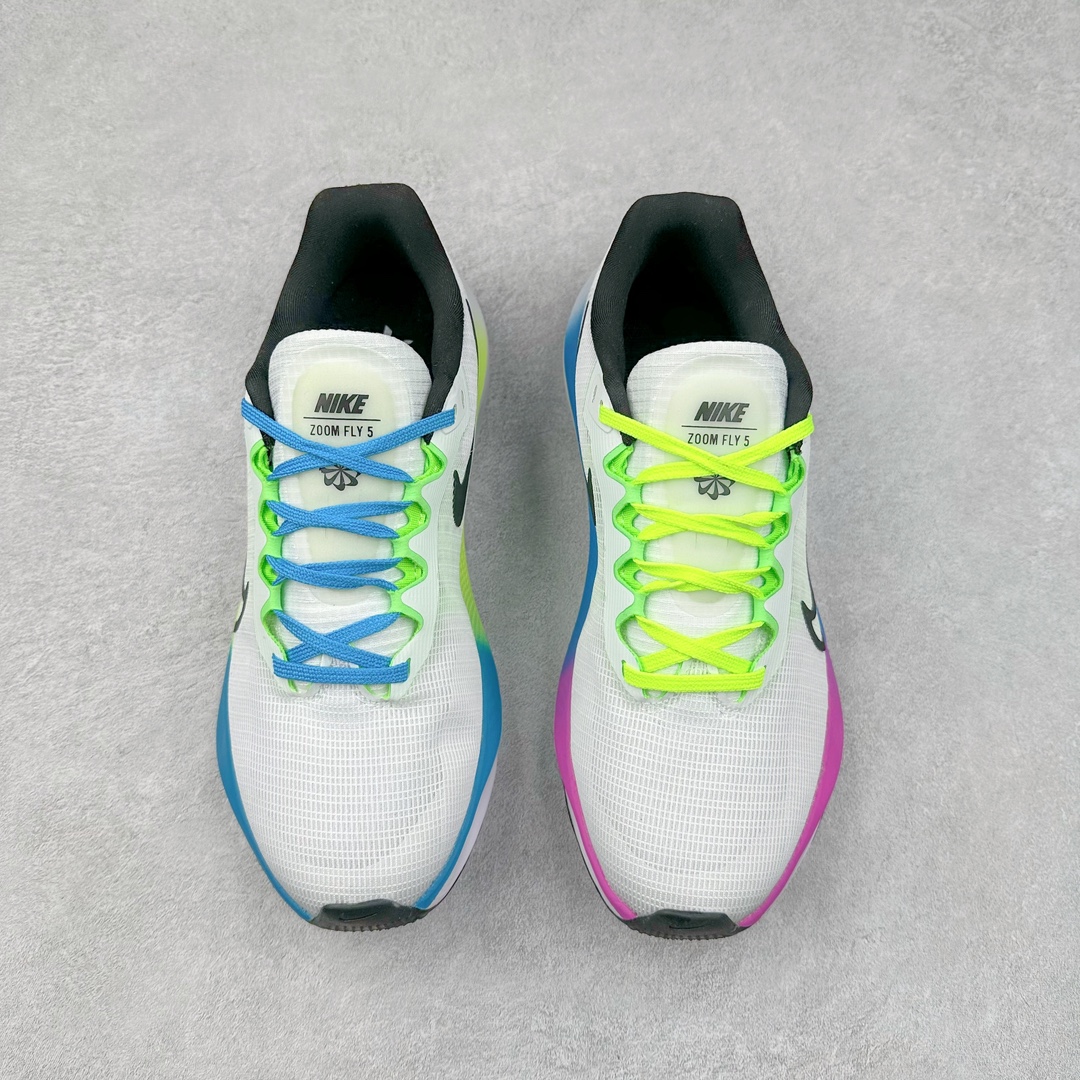 图片[2]-＃特价福利 NK Zoom Fly 5 飞行5代马拉松系列低帮透气休闲运动慢跑鞋 NK旗下跑鞋阵容持续迎来新成员 今回正式登场的鞋型为 Zoom Fly 5 全鞋大量采用回收材料制成 鞋面搭载创新 Flyknit 技术打造的编织网眼 同时考量了舒适、性能与可持续性 采用大型 ZoomX 中底与 Swoosh 徽标注入等变化 鞋侧还有「Push Limits + Break Barriers」字样叙述 尺码：36 36.5 37.5 38 38.5 39 40 40.5 41 42 42.5 43 44 44.5 45-选品中心