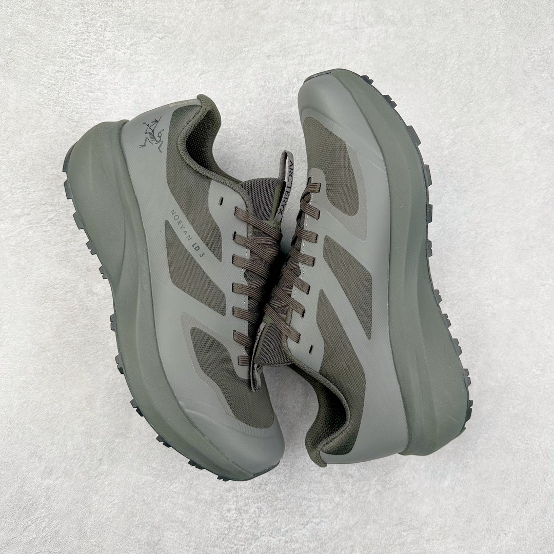 图片[3]-＃GD广顶 Arcteryx Norvan LD 3 Gore-Tex 始祖鸟系列长距离越野登山徒步户外防水多功能运动跑鞋 独家原底面配置 全套原厂生产指令 内外盒标包装纸鞋带配件均同步公司 公司一样的东西 放心开冲 外贸 零售 裸鞋 渠道货 随意操作 承诺半个月内开胶直接换新 尺码：39.5 40 40.5 41 42 42.5 43 44 44.5 45-选品中心