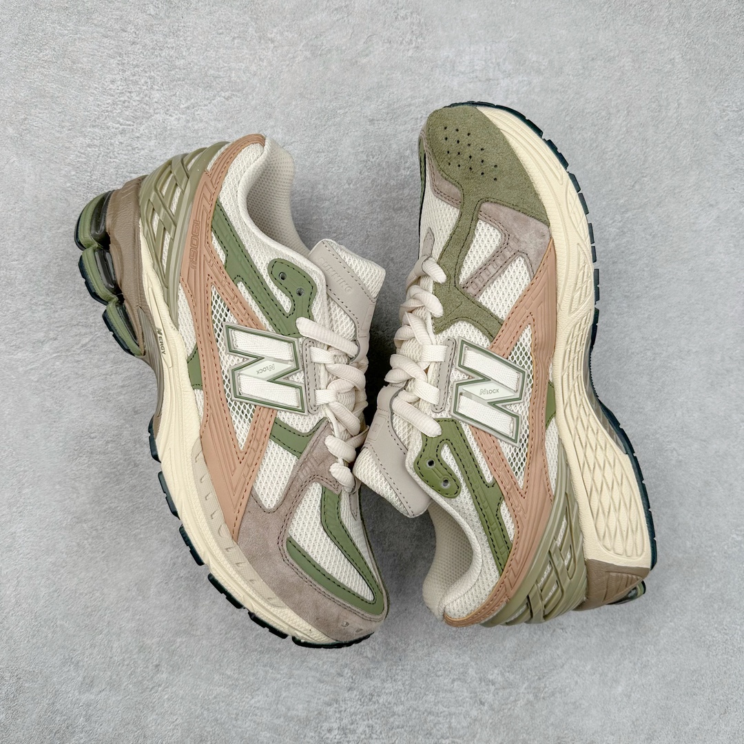 图片[3]-New Balance M1906R NB新百伦系列复古老爹风休闲运动慢跑鞋 采用轻质牛剖革拼接透气网眼衬垫织物鞋面材质 T-Beam大底提供足步弓支撑 保持步态稳定#后跟搭载外露缓震胶 鞋身整体以各种深浅不一的灰色覆盖 鞋头以淡蓝色调装饰，网眼衬垫通过不规律的色块实现做旧的美感 泛黄的鞋底更是进一步增添了复古气息 尺码：36 37 37.5 38 38.5 39.5 40 40.5 41.5 42 42.5 43 44 45-选品中心