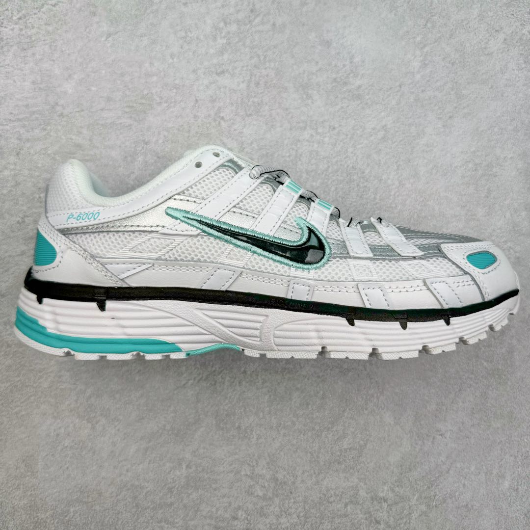 图片[3]-NK P-6000 系列低帮复古老爹风休闲运动舒适慢跑鞋 融合 Pegasus 过往运动鞋设计 助力 21 世纪早期跑步运动跃升时尚新高度 采用透气网眼布、运动风格线条和耐穿覆面 兼具吸睛外观和舒适感受 中底泡绵以田径赛道为灵感 打造厚实设计 缔造出众缓震性能 尺码：36 36.5 37.5 38 38.5 39 40 40.5 41 42 42.5 43 44 44.5 45-选品中心