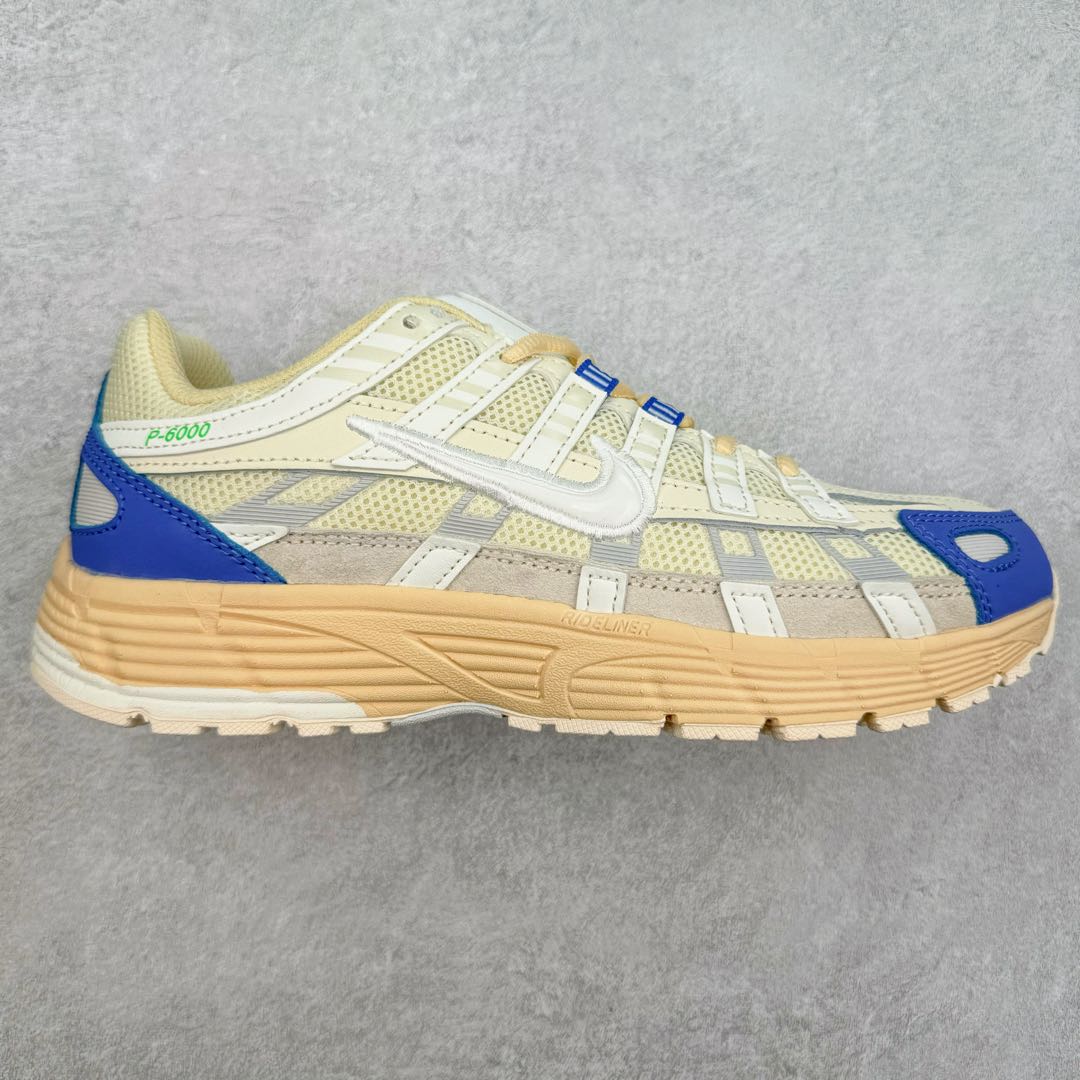 图片[6]-NK P-6000 系列低帮复古老爹风休闲运动舒适慢跑鞋 融合 Pegasus 过往运动鞋设计 助力 21 世纪早期跑步运动跃升时尚新高度 采用透气网眼布、运动风格线条和耐穿覆面 兼具吸睛外观和舒适感受 中底泡绵以田径赛道为灵感 打造厚实设计 缔造出众缓震性能 尺码：36 36.5 37.5 38 38.5 39 40 40.5 41 42 42.5 43 44 44.5 45-选品中心