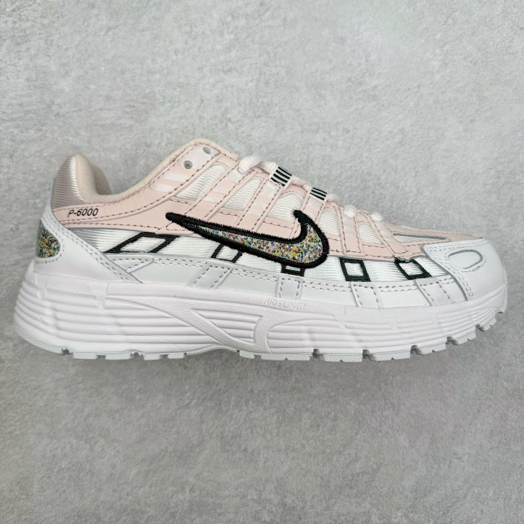 图片[3]-NK P-6000 系列低帮复古老爹风休闲运动舒适慢跑鞋 融合 Pegasus 过往运动鞋设计 助力 21 世纪早期跑步运动跃升时尚新高度 采用透气网眼布、运动风格线条和耐穿覆面 兼具吸睛外观和舒适感受 中底泡绵以田径赛道为灵感 打造厚实设计 缔造出众缓震性能 尺码：36 36.5 37.5 38 38.5 39 40 40.5 41 42 42.5 43 44 44.5 45-选品中心