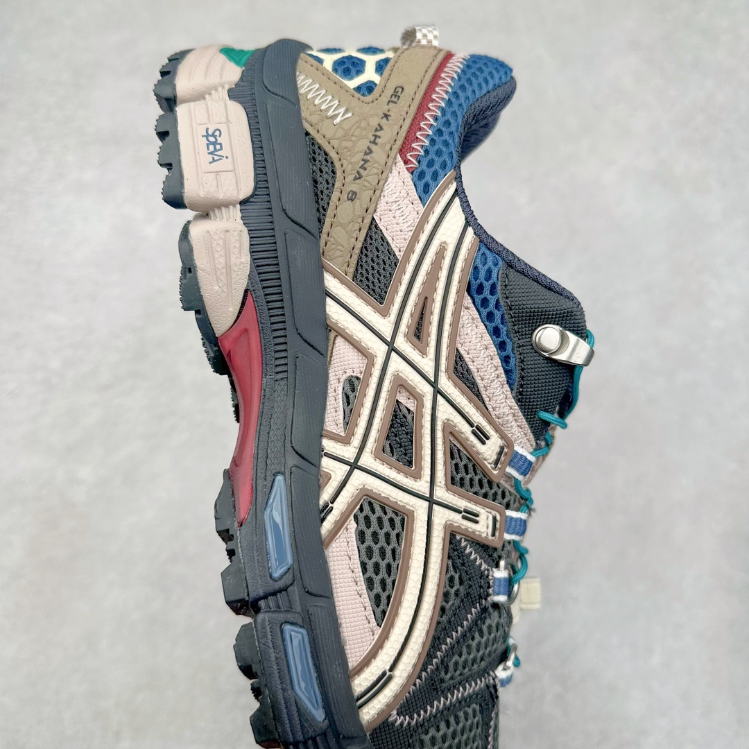 图片[6]-＃福利特价 ASICS GEL-KAHANA K8 亚瑟士越野跑步鞋抓地稳定运动鞋缓震耐磨跑鞋 GEL-KAHANA系列为实用级越野跑鞋 融合机能和户外潮流强势回归 核心科技GEL内置于后跟 配合SPEVA弹性中底 减轻落地时地面对脚部的冲击力 中底内侧DYNAMIC DUOMAX 双密度防倾斜装置和中足补强结构 以及后跟几何形状构造 多方面支撑保护 AHAR耐磨橡胶大底 配合沟槽纹路设计 增强抓地力 后足GEL缓冲系统 减轻冲击时的冲击 实现平稳过渡 Trusstic系统 减少鞋底的重量 同时保留了鞋子结构的完整性 尺码：36 37 37.5 38 39 39.5 40 40.5 41.5 42 42.5 43.5 44 44.5 45-选品中心