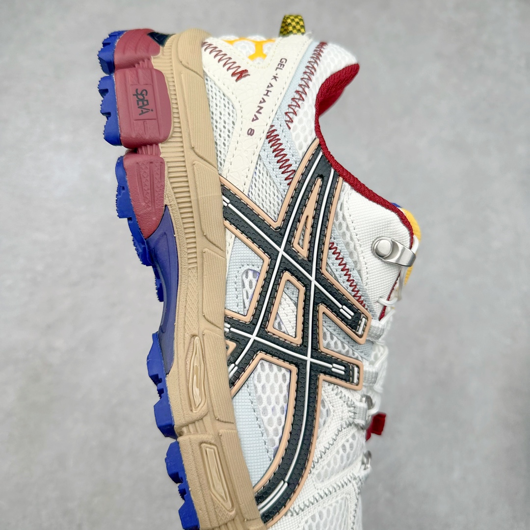 图片[6]-＃福利特价 ASICS GEL-KAHANA K8 亚瑟士越野跑步鞋抓地稳定运动鞋缓震耐磨跑鞋 GEL-KAHANA系列为实用级越野跑鞋 融合机能和户外潮流强势回归 核心科技GEL内置于后跟 配合SPEVA弹性中底 减轻落地时地面对脚部的冲击力 中底内侧DYNAMIC DUOMAX 双密度防倾斜装置和中足补强结构 以及后跟几何形状构造 多方面支撑保护 AHAR耐磨橡胶大底 配合沟槽纹路设计 增强抓地力 后足GEL缓冲系统 减轻冲击时的冲击 实现平稳过渡 Trusstic系统 减少鞋底的重量 同时保留了鞋子结构的完整性 尺码：36 37 37.5 38 39 39.5 40 40.5 41.5 42 42.5 43.5 44 44.5 45-选品中心