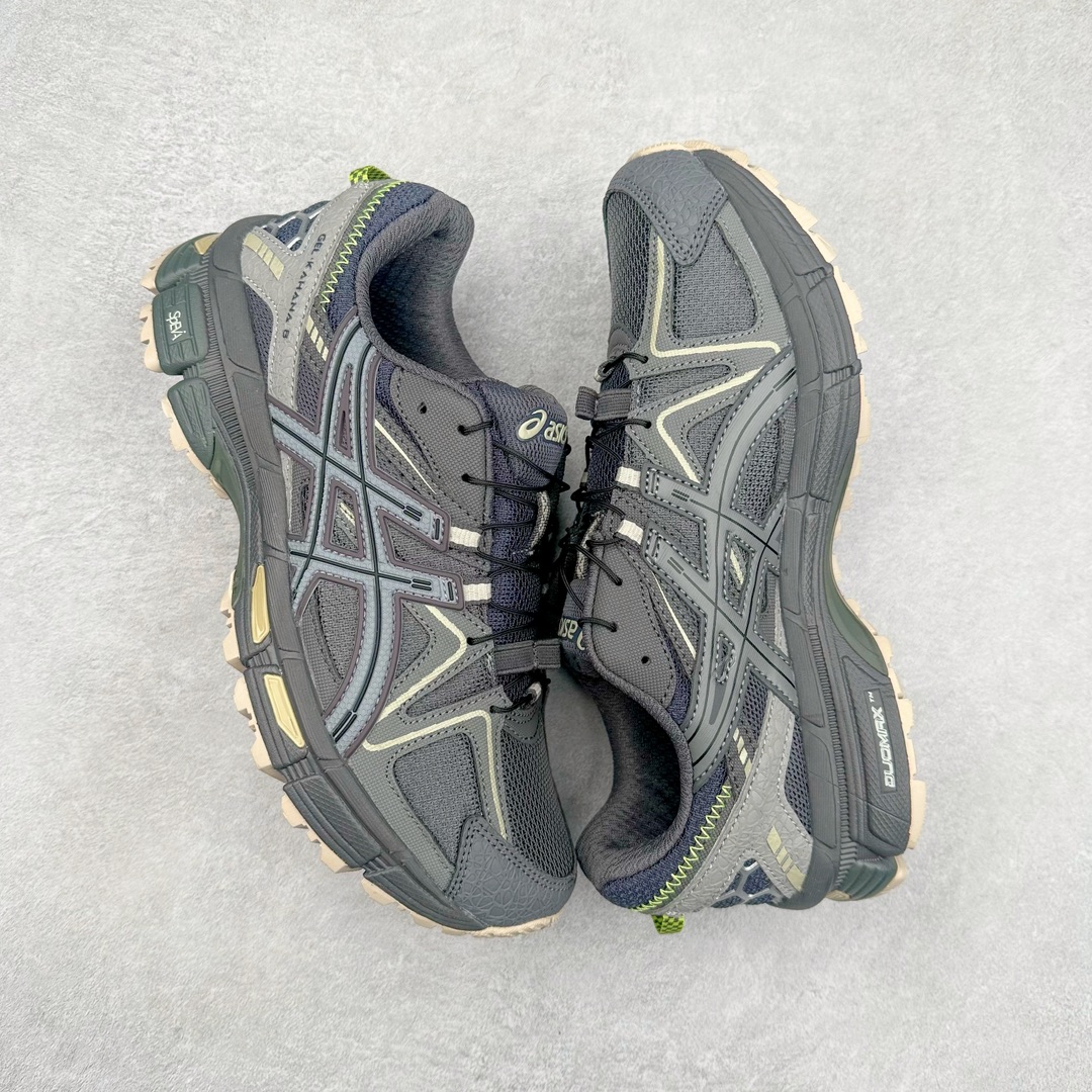 图片[3]-＃福利特价 ASICS GEL-KAHANA K8 亚瑟士越野跑步鞋抓地稳定运动鞋缓震耐磨跑鞋 GEL-KAHANA系列为实用级越野跑鞋 融合机能和户外潮流强势回归 核心科技GEL内置于后跟 配合SPEVA弹性中底 减轻落地时地面对脚部的冲击力 中底内侧DYNAMIC DUOMAX 双密度防倾斜装置和中足补强结构 以及后跟几何形状构造 多方面支撑保护 AHAR耐磨橡胶大底 配合沟槽纹路设计 增强抓地力 后足GEL缓冲系统 减轻冲击时的冲击 实现平稳过渡 Trusstic系统 减少鞋底的重量 同时保留了鞋子结构的完整性 尺码：36 37 37.5 38 39 39.5 40 40.5 41.5 42 42.5 43.5 44 44.5 45-选品中心