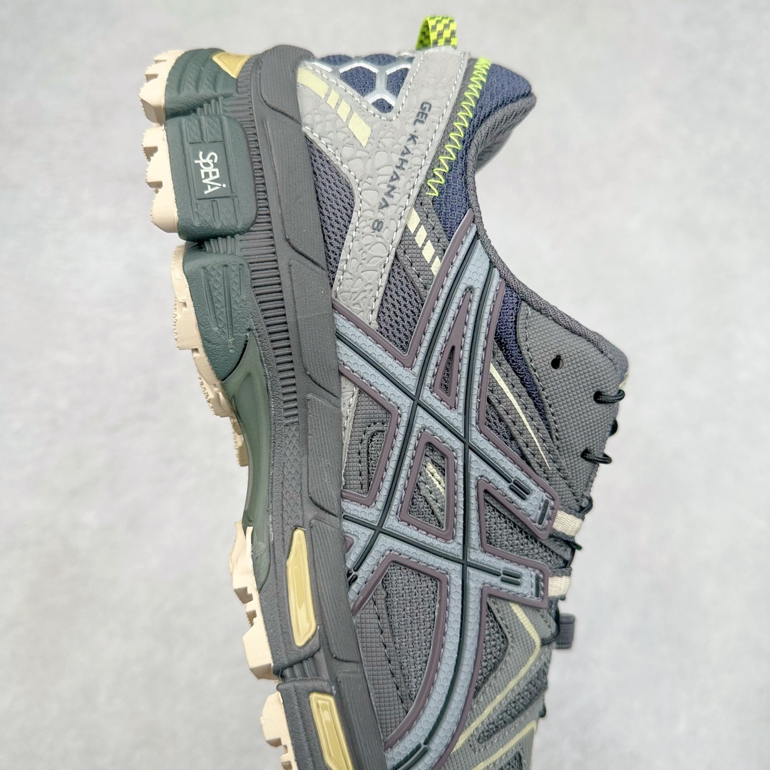 图片[6]-＃福利特价 ASICS GEL-KAHANA K8 亚瑟士越野跑步鞋抓地稳定运动鞋缓震耐磨跑鞋 GEL-KAHANA系列为实用级越野跑鞋 融合机能和户外潮流强势回归 核心科技GEL内置于后跟 配合SPEVA弹性中底 减轻落地时地面对脚部的冲击力 中底内侧DYNAMIC DUOMAX 双密度防倾斜装置和中足补强结构 以及后跟几何形状构造 多方面支撑保护 AHAR耐磨橡胶大底 配合沟槽纹路设计 增强抓地力 后足GEL缓冲系统 减轻冲击时的冲击 实现平稳过渡 Trusstic系统 减少鞋底的重量 同时保留了鞋子结构的完整性 尺码：36 37 37.5 38 39 39.5 40 40.5 41.5 42 42.5 43.5 44 44.5 45-选品中心
