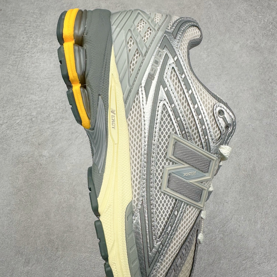 图片[6]-＃M3纯原 New Balance M1906R NB新百伦系列复古老爹风休闲运动慢跑鞋 日韩出口特供订单 全网最全配色 配套商长期套现长期补货 全新货品 正常出厂触屏不到的单价 超级跑量款 全套原楦原纸板原厂数据开发 进口三明治网面 原装进口翻毛皮料正确绒感卡色 正确中底拉帮中底网布细节 采用轻质牛剖革拼接透气网眼衬垫织物鞋面材质 T-Beam大底提供足步弓支撑 保持步态稳定 后跟搭载外露缓震胶 鞋身整体以各种深浅不一的灰色覆盖 鞋头以淡蓝色调装饰 网眼衬垫通过不规律的色块实现做旧的美感 泛黄的鞋底更是进一步增添了复古气息 尺码：36 37 37.5 38 38.5 39.5 40 40.5 41.5 42 42.5 43 44 45-选品中心