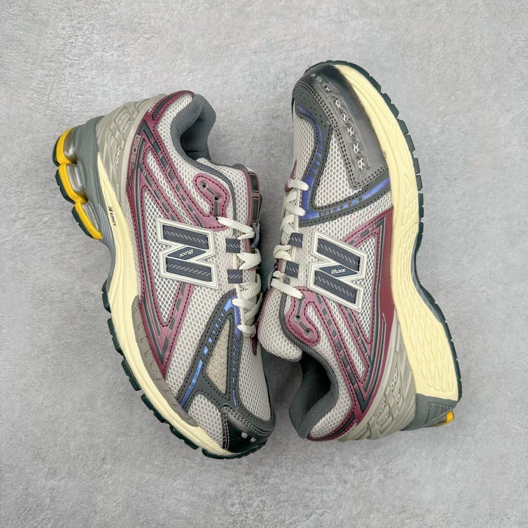 图片[3]-＃M3纯原 New Balance M1906R NB新百伦系列复古老爹风休闲运动慢跑鞋 日韩出口特供订单 全网最全配色 配套商长期套现长期补货 全新货品 正常出厂触屏不到的单价 超级跑量款 全套原楦原纸板原厂数据开发 进口三明治网面 原装进口翻毛皮料正确绒感卡色 正确中底拉帮中底网布细节 采用轻质牛剖革拼接透气网眼衬垫织物鞋面材质 T-Beam大底提供足步弓支撑 保持步态稳定 后跟搭载外露缓震胶 鞋身整体以各种深浅不一的灰色覆盖 鞋头以淡蓝色调装饰 网眼衬垫通过不规律的色块实现做旧的美感 泛黄的鞋底更是进一步增添了复古气息 尺码：36 37 37.5 38 38.5 39.5 40 40.5 41.5 42 42.5 43 44 45-选品中心