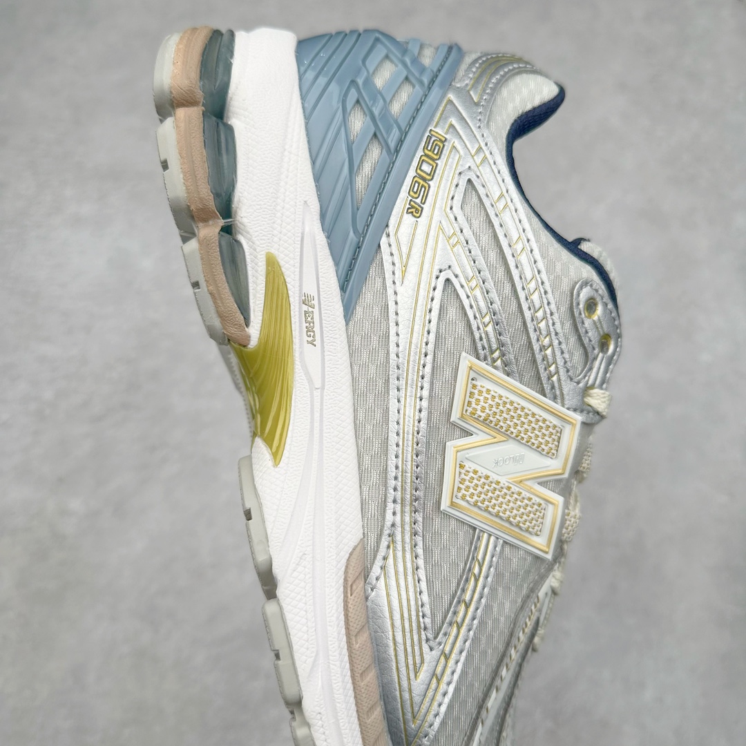 图片[6]-＃M3纯原 New Balance M1906R NB新百伦系列复古老爹风休闲运动慢跑鞋 日韩出口特供订单 全网最全配色 配套商长期套现长期补货 全新货品 正常出厂触屏不到的单价 超级跑量款 全套原楦原纸板原厂数据开发 进口三明治网面 原装进口翻毛皮料正确绒感卡色 正确中底拉帮中底网布细节 采用轻质牛剖革拼接透气网眼衬垫织物鞋面材质 T-Beam大底提供足步弓支撑 保持步态稳定 后跟搭载外露缓震胶 鞋身整体以各种深浅不一的灰色覆盖 鞋头以淡蓝色调装饰 网眼衬垫通过不规律的色块实现做旧的美感 泛黄的鞋底更是进一步增添了复古气息 尺码：36 37 37.5 38 38.5 39.5 40 40.5 41.5 42 42.5 43 44 45-选品中心