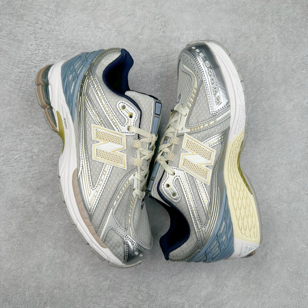 图片[3]-＃M3纯原 New Balance M1906R NB新百伦系列复古老爹风休闲运动慢跑鞋 日韩出口特供订单 全网最全配色 配套商长期套现长期补货 全新货品 正常出厂触屏不到的单价 超级跑量款 全套原楦原纸板原厂数据开发 进口三明治网面 原装进口翻毛皮料正确绒感卡色 正确中底拉帮中底网布细节 采用轻质牛剖革拼接透气网眼衬垫织物鞋面材质 T-Beam大底提供足步弓支撑 保持步态稳定 后跟搭载外露缓震胶 鞋身整体以各种深浅不一的灰色覆盖 鞋头以淡蓝色调装饰 网眼衬垫通过不规律的色块实现做旧的美感 泛黄的鞋底更是进一步增添了复古气息 尺码：36 37 37.5 38 38.5 39.5 40 40.5 41.5 42 42.5 43 44 45-选品中心