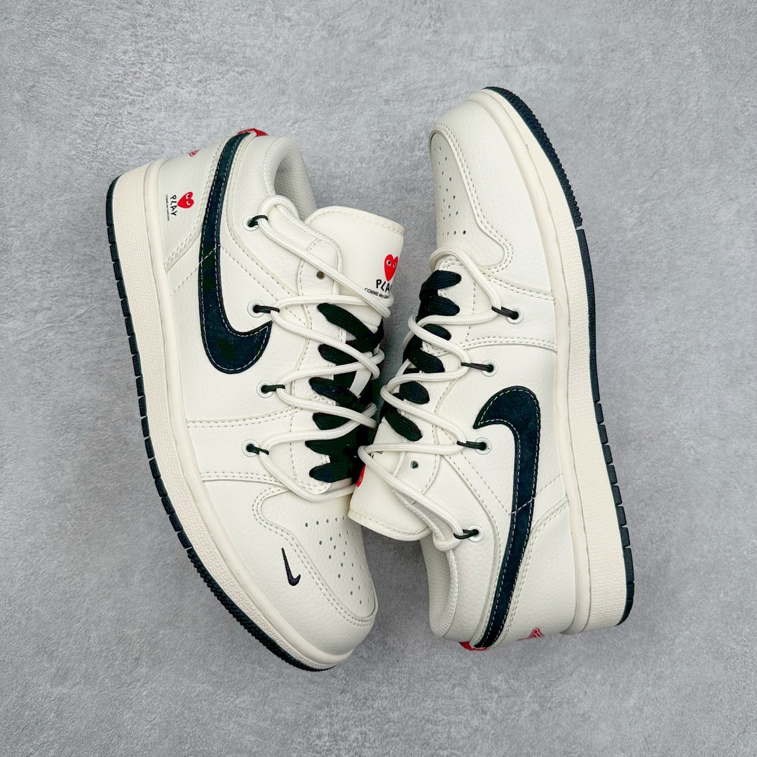 图片[3]-TS x Air Jordan AJ1 Low 倒钩低帮联名定制配色 SJ9950-014 原厂内置气垫魔块 A模大底 头层小牛皮 鞋舌AJ原厂专用牛津布+AJ专用反口珍珠布+原厂无杂质高弹内里海棉+特殊封边弹力鞋带 尺码：36 36.5 37.5 38 38.5 39 40 40.5 41 42 42.5 43 44 44.5 45 46 47.5-选品中心