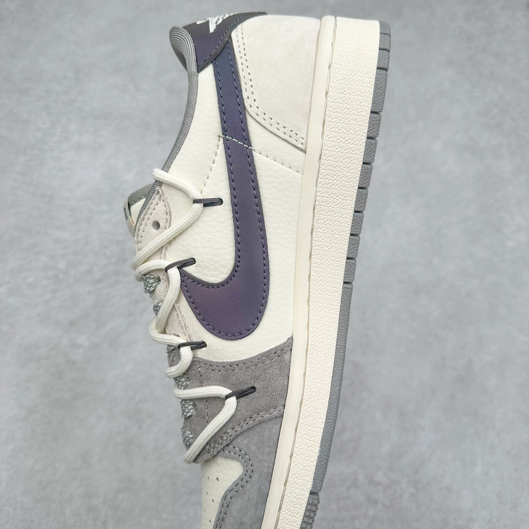 图片[7]-TS x Air Jordan AJ1 Low 倒钩低帮联名定制配色 DM9288-002 原厂内置气垫魔块 A模大底 头层小牛皮 鞋舌AJ原厂专用牛津布+AJ专用反口珍珠布+原厂无杂质高弹内里海棉+特殊封边弹力鞋带 尺码：36 36.5 37.5 38 38.5 39 40 40.5 41 42 42.5 43 44 44.5 45 46 47.5-选品中心