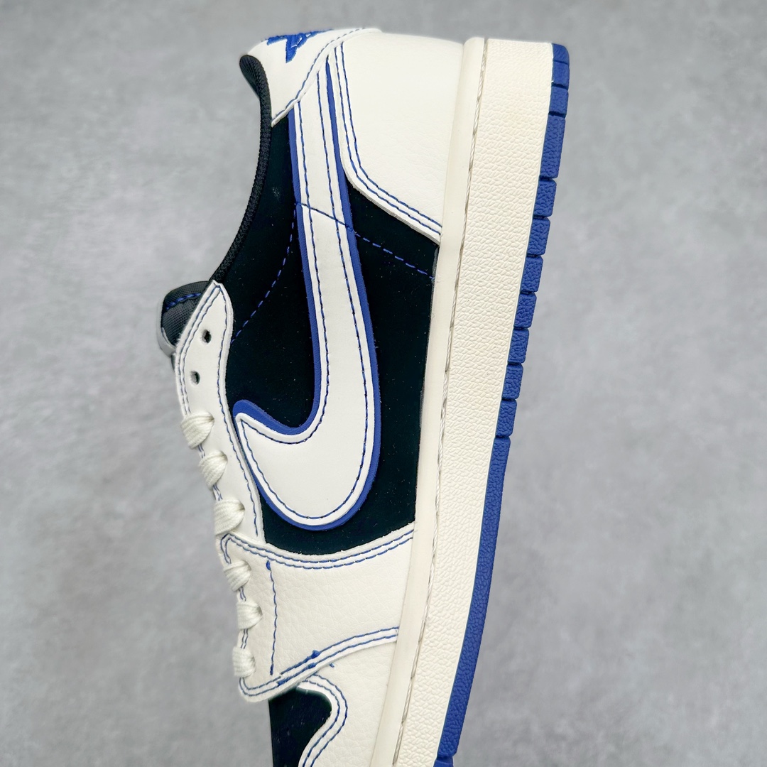 图片[7]-TS x Air Jordan AJ1 Low 倒钩低帮联名定制配色 SJ2068-113 原厂内置气垫魔块 A模大底 头层小牛皮 鞋舌AJ原厂专用牛津布+AJ专用反口珍珠布+原厂无杂质高弹内里海棉+特殊封边弹力鞋带 尺码：36 36.5 37.5 38 38.5 39 40 40.5 41 42 42.5 43 44 44.5 45 46 47.5-选品中心