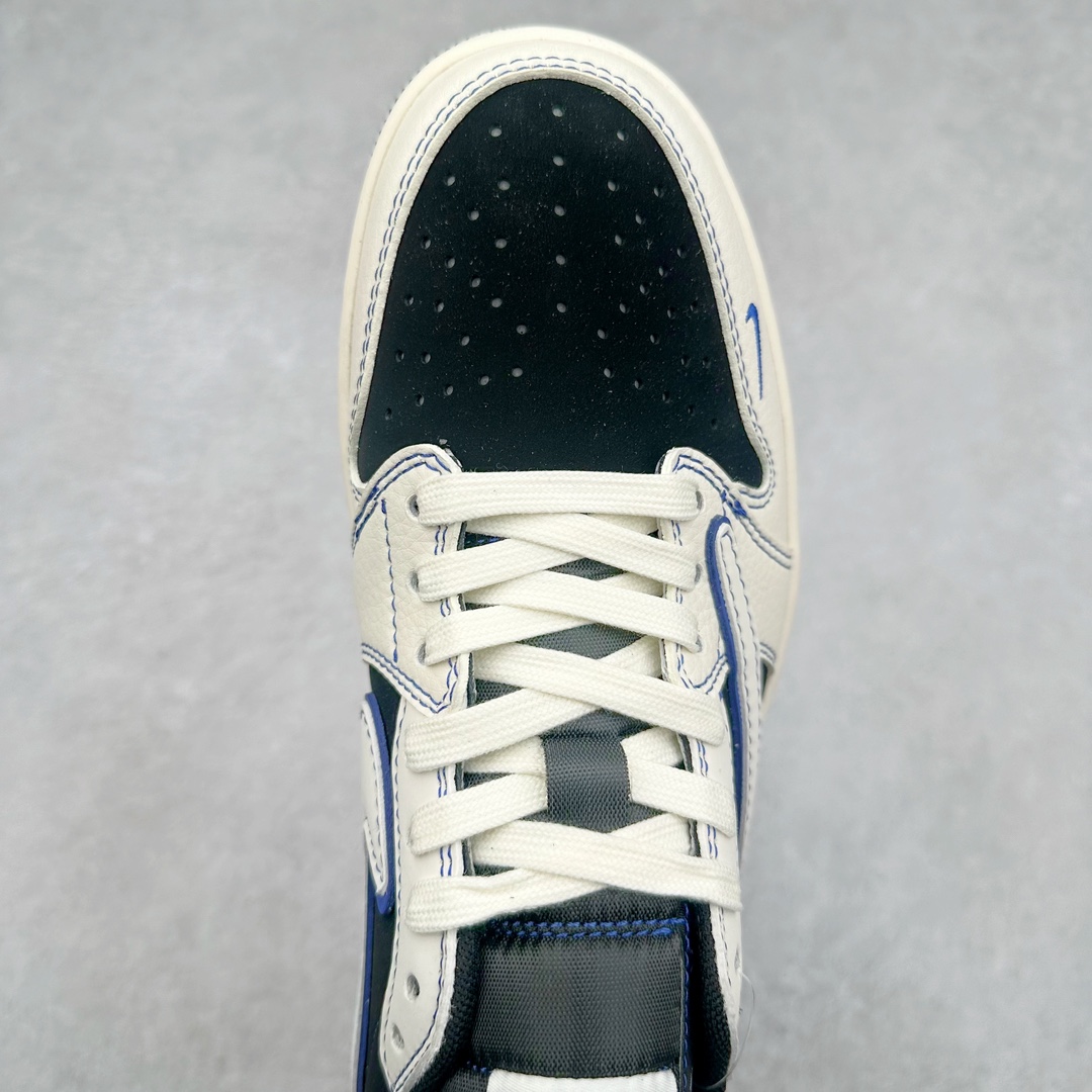 图片[4]-TS x Air Jordan AJ1 Low 倒钩低帮联名定制配色 SJ2068-113 原厂内置气垫魔块 A模大底 头层小牛皮 鞋舌AJ原厂专用牛津布+AJ专用反口珍珠布+原厂无杂质高弹内里海棉+特殊封边弹力鞋带 尺码：36 36.5 37.5 38 38.5 39 40 40.5 41 42 42.5 43 44 44.5 45 46 47.5-选品中心