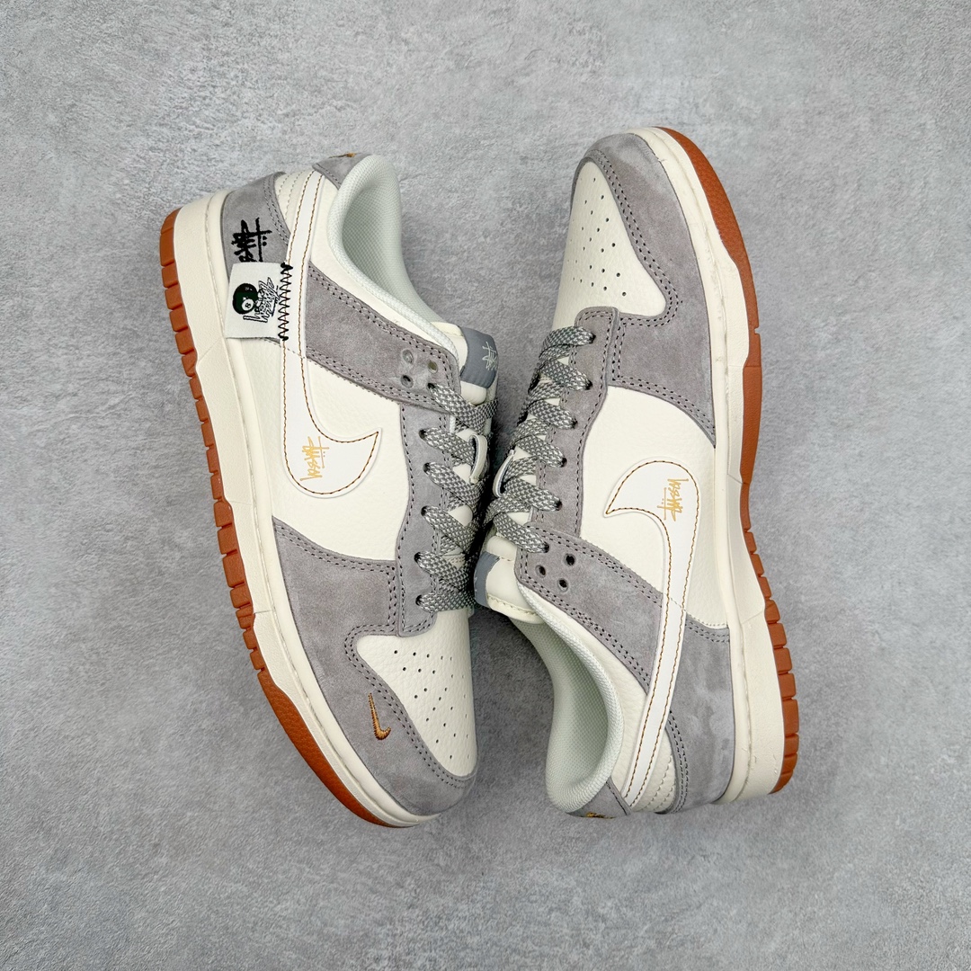 图片[3]-NK Dunk Low 定制配色 DM6868-003 大厂出品 极力推荐 原装头层材料 独家版型蒸餾加工帶來的是更好的视觉和脚感体验大厂纯原品质出货 清洁度 电绣工艺 皮料切割干净无任何毛边 细节完美 尺码：36 36.5 37.5 38 38.5 39 40 40.5 41 42 42.5 43 44 44.5 45 46 47.5-选品中心