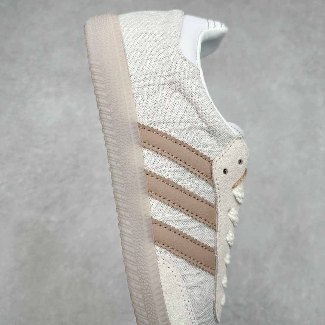 图片[6]-AD Original Samba OG 复古经典轻便板鞋 JP5674 这款桑巴鞋展示了高质量的工艺 带有装饰的超锁缝制和无缝的手感 柔软、柔软的皮革造型和标志性的3条纹完成了精致的外观 正规合身鞋带 鞋面上有绒面鞋垫 橡胶鞋底 享受正畸套筒软感 自50年代首次亮相以来就一直在赢得粉丝的青睐 尺码：36 36.5 37.5 38 38.5 39 40 40.5 41 42 42.5 43 44 44.5 45-选品中心