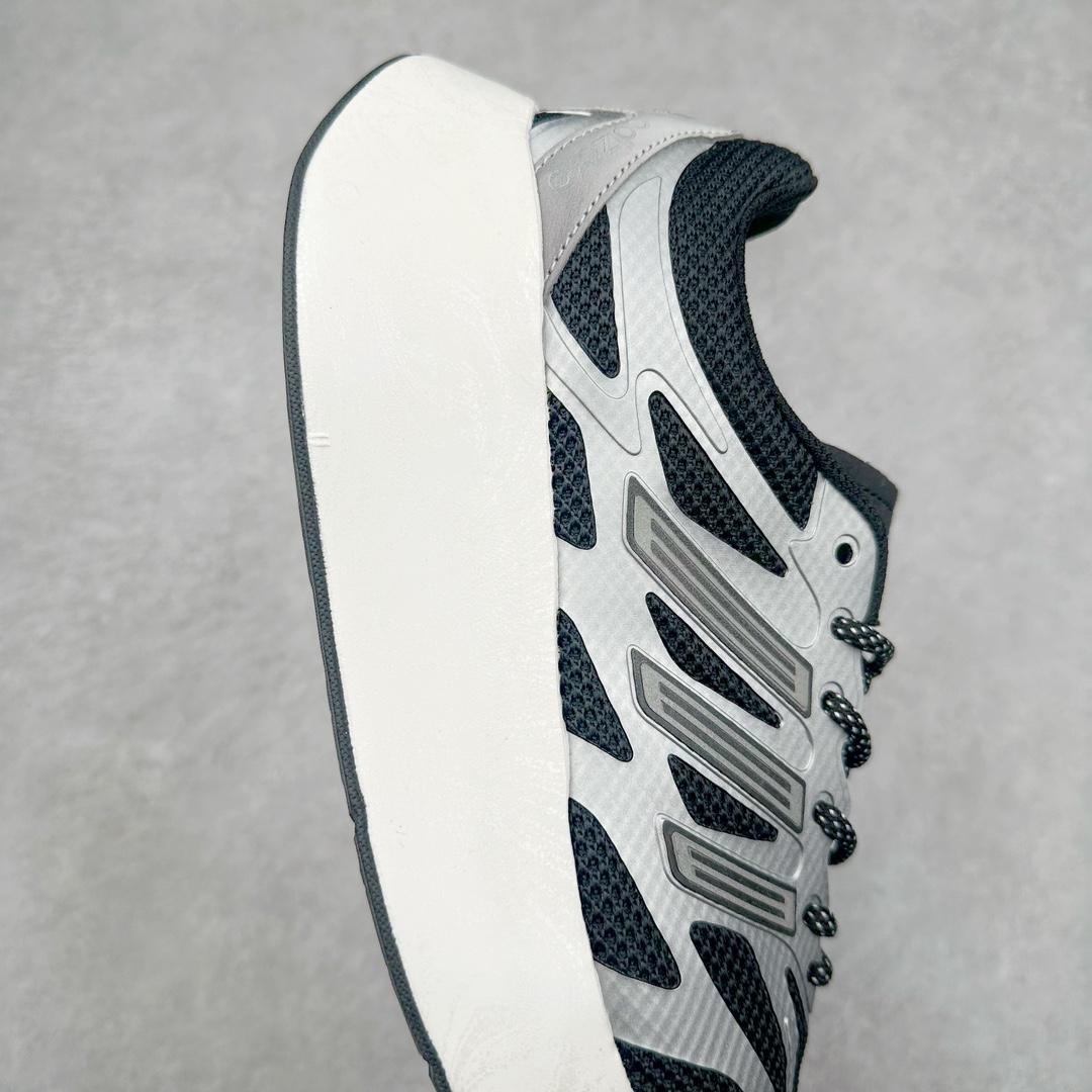 图片[6]-AD Adizero Aruku 全新跑鞋 JQ5658 以永动机为灵感的前卫造型 以及时下流行的厚底设定 让人无比期待 “Aruku” 在日文中是行走的意思 昭示了这是一双定位于大众日常训练或慢跑的鞋款 黑、白、红三色的撞色外观 搭配街头感、现代感十足的鞋面线条勾勒 格外引人注目 搭配丰沛的全新 Swirlfoam 泡棉厚底 虽然不像顶级竞速跑鞋那般极致 但也将日常舒适和时尚颜值平衡到位 尺码：36 36.5 37.5 38 38.5 39 40 40.5 41 42 42.5 43 44 44.5 45-选品中心