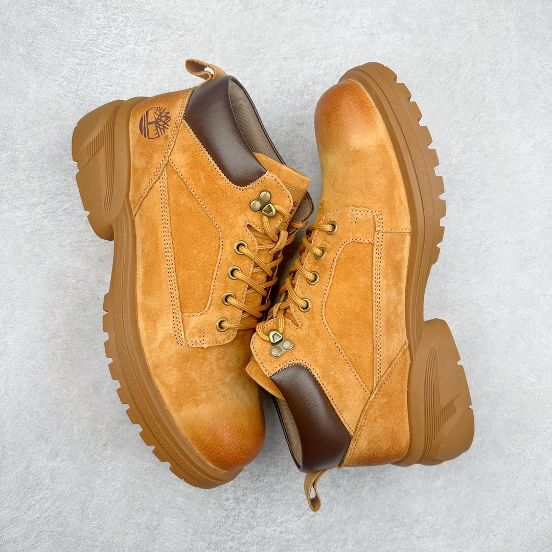 图片[3]-＃特价福利 Timberland添柏岚/天伯伦户外中帮休闲大黄靴系列 广东大厂品质 原盒原包装 面料采用意大利🇮🇹顶级磨砂细纹牛皮 搭配防臭防腐真皮乳胶鞋垫 给您完美的穿着体验 质量考究耐穿 型男必备 专治不帅 高品质脚感一流 尺码：39 40 41 42 43 44（皮鞋码）-选品中心