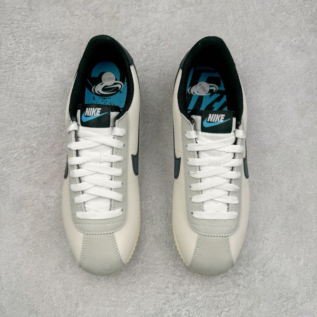 图片[2]-＃JC纯原 NK Classic Cortez Leather 阿甘复古初代皮革慢跑鞋 FN7650-030 实体平台指令订单 全套原纸板楦头开发 原厂数据大底磨具 一比一鞋头弧度高度鞋身弧度 细节品控鞋型随意对比 正确烫金高频细节 公司级标准检验QC 区分市面一切版本 完美复刻阿甘复古鞋型 尺码：35.5 36 36.5 37.5 38 38.5 39 40 40.5 41 42 42.5 43 44 45-选品中心