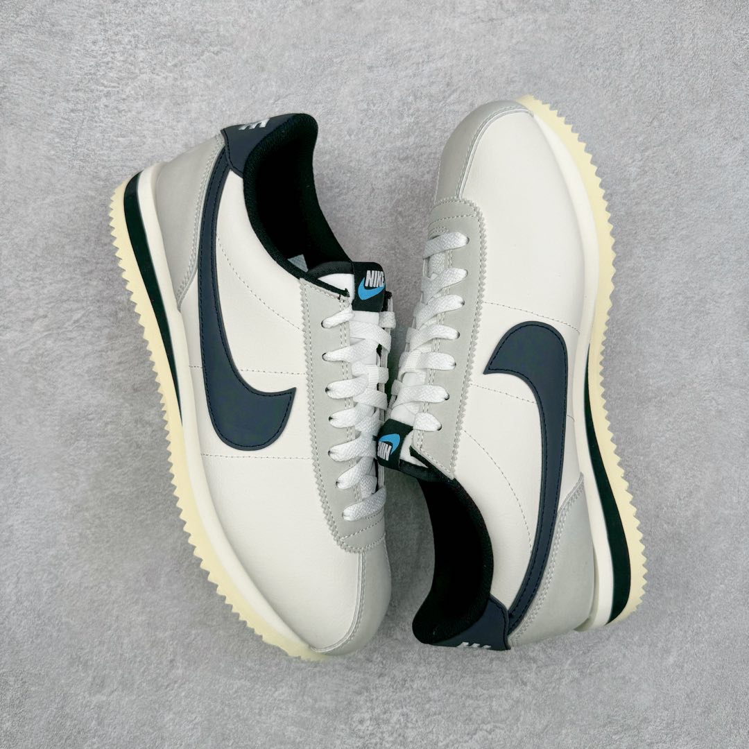 图片[3]-＃JC纯原 NK Classic Cortez Leather 阿甘复古初代皮革慢跑鞋 FN7650-030 实体平台指令订单 全套原纸板楦头开发 原厂数据大底磨具 一比一鞋头弧度高度鞋身弧度 细节品控鞋型随意对比 正确烫金高频细节 公司级标准检验QC 区分市面一切版本 完美复刻阿甘复古鞋型 尺码：35.5 36 36.5 37.5 38 38.5 39 40 40.5 41 42 42.5 43 44 45-选品中心