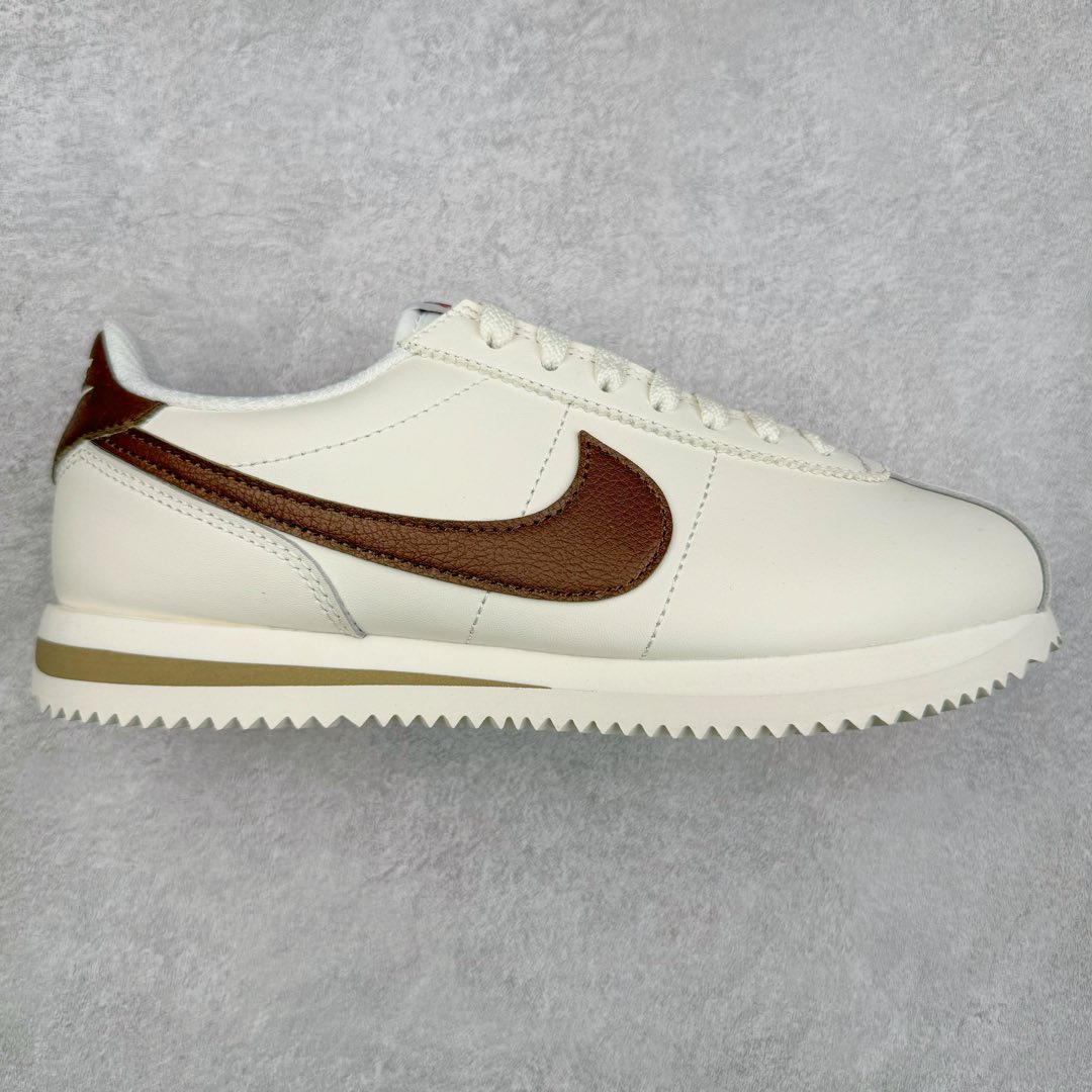＃JC纯原 NK Classic Cortez Leather 阿甘复古初代皮革慢跑鞋 DN1791-104 实体平台指令订单 全套原纸板楦头开发 原厂数据大底磨具 一比一鞋头弧度高度鞋身弧度 细节品控鞋型随意对比 正确烫金高频细节 公司级标准检验QC 区分市面一切版本 完美复刻阿甘复古鞋型 尺码：35.5 36 36.5 37.5 38 38.5 39 40 40.5 41 42 42.5 43 44 45-选品中心