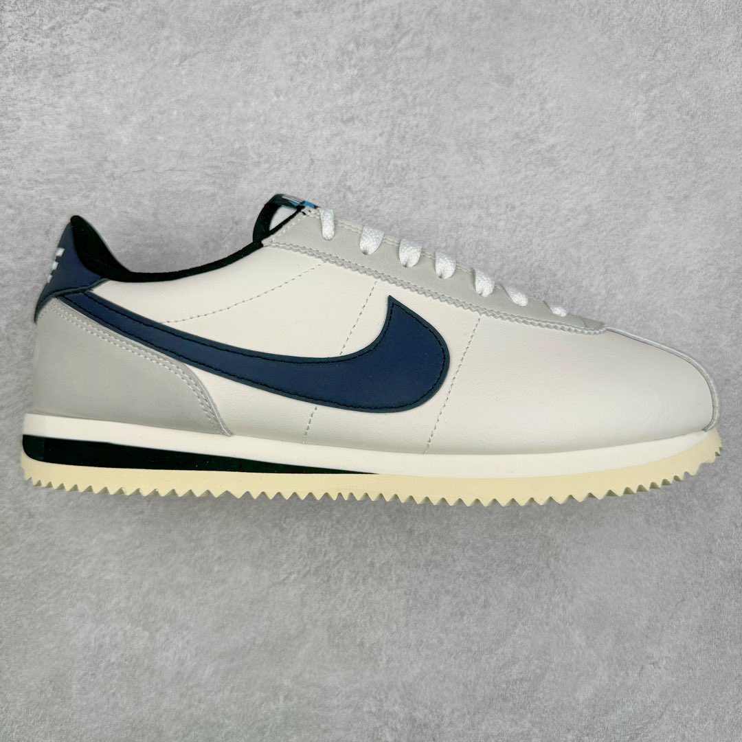 ＃JC纯原 NK Classic Cortez Leather 阿甘复古初代皮革慢跑鞋 FN7650-030 实体平台指令订单 全套原纸板楦头开发 原厂数据大底磨具 一比一鞋头弧度高度鞋身弧度 细节品控鞋型随意对比 正确烫金高频细节 公司级标准检验QC 区分市面一切版本 完美复刻阿甘复古鞋型 尺码：35.5 36 36.5 37.5 38 38.5 39 40 40.5 41 42 42.5 43 44 45-选品中心