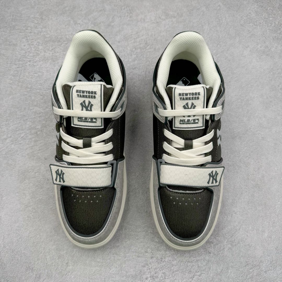 图片[2]-＃PB过验版 MLB Chunky Liner Basic 复古印花学长鞋系列低帮轻量增高厚底百搭休闲运动慢跑鞋板鞋 Korea韩国联名NY美国榄球纽约洋基队限定 目前可过轻松秒过各类鉴定 能操作的私聊 韩国代购专供 左脚内置NFC感应 区别市面贴纸假芯片 MLB专用菱形双针中底布 重点细节中底布带注胶孔 原厂NFC感应吊牌 支持鉴定 一个两位数 原盒原标 全套原楦原纸板原厂数据开发 中韩文保养标贴 绿色防霉片 平台代购专供 独家一比一RB+MD组合大底 高频后跟小人Logo精准对位立体饱满 正确网布加超迁鞋面 转印中底走线紧密 转印Logo工艺表层防刮不掉色 尺码：35 36 36.5 37.5 38 38.5 39 40 40.5 41 42 42.5 43 44 44.5 45-选品中心