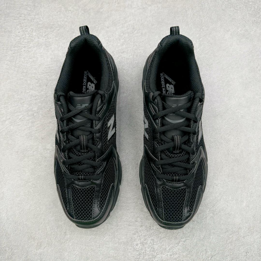 图片[2]-＃G版纯原 New Balance NB530 新百伦复古透气跑步鞋 全套原楦原纸板原厂数据开发 同步原鞋一次Model大底 全鞋电脑针车加持 原厂网布TPU高频工艺 正确中底拉帮 高密度丽新布中底 抛弃过往以皮革为主的人气轮廓 以极具复古风范的跑鞋外观呈现 设计上全鞋以简约清爽的纯白色作基底 鞋身覆盖大面积织物网眼材质 并于鞋头、鞋带孔眼片等细节处点缀对比鲜明的反光银镀层凸显 鞋舌、侧身等位置则辅以一贯的「N」字标志和品牌徽标彰显身份 最后通过搭载的 ABZORB 缓震中底完善整体造型 尺码：36 37 37.5 38 38.5 39.5 40 40.5 41.5 42 42.5 43 44 44.5 45 45.5 46.5 47-选品中心