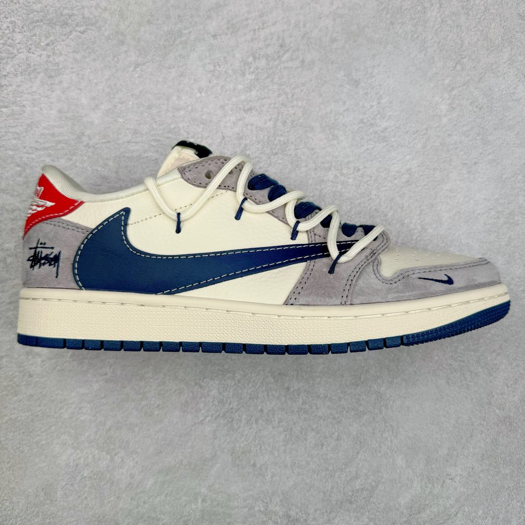TS x Air Jordan AJ1 Low 倒钩低帮联名定制配色SJ0086-140 原厂内置气垫魔块 A模大底 头层小牛皮 鞋舌AJ原厂专用牛津布+AJ专用反口珍珠布+原厂无杂质高弹内里海棉+特殊封边弹力鞋带 尺码:36 36.5 37.5 38 38.5 39 40 40.5 41 42 42.5 43 44 44.5 45 46 47.5-选品中心