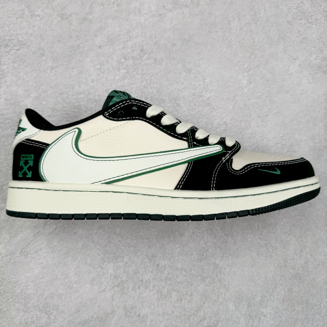 TS x Air Jordan AJ1 Low 倒钩低帮联名定制配色 SJ2068-114 原厂内置气垫魔块 A模大底 头层小牛皮 鞋舌AJ原厂专用牛津布+AJ专用反口珍珠布+原厂无杂质高弹内里海棉+特殊封边弹力鞋带 尺码:36 36.5 37.5 38 38.5 39 40 40.5 41 42 42.5 43 44 44.5 45 46 47.5-选品中心