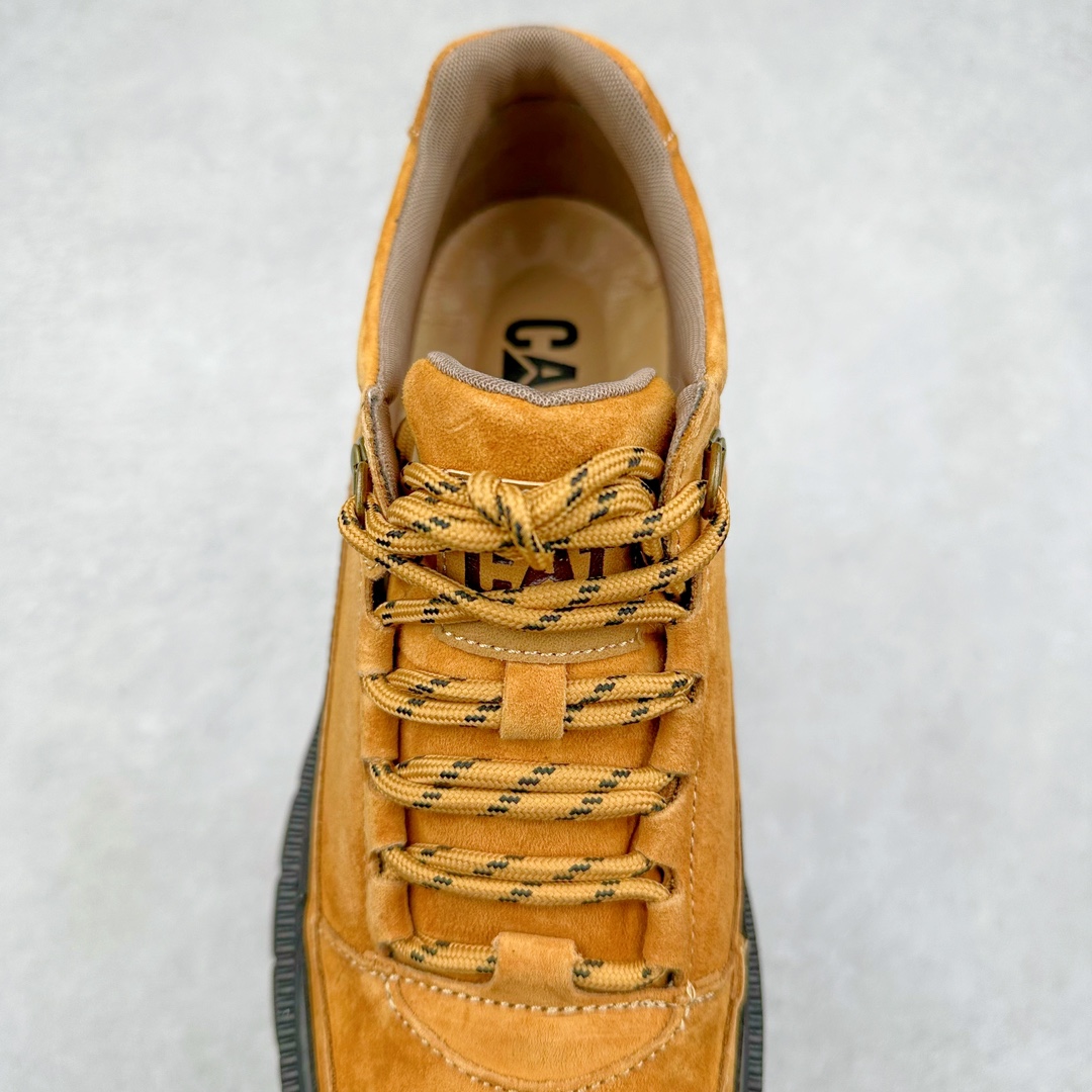 图片[5]-＃特价福利 CAT/卡特 硬汉推土机品牌 Tramp Hike Low 户外休闲低帮男鞋 广东中山代工厂原产楦型 台产耐磨麂皮材质# 手工缝线固特异缝制工艺# 轻量柔韧橡胶防滑大底# 正确原盒包装吊牌# 完全还原ZP工艺❗徒步旅行者百搭休闲旅游休闲鞋 全套官网统一包装 今年冬季防寒户外专用 日常随意搭配 型男必备 尺码：39 40 41 42 43 44 注意：比运动鞋偏大一码-选品中心