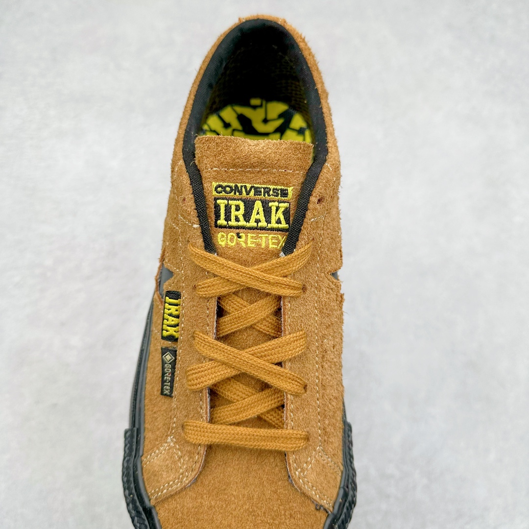 图片[5]-IRAK x Converse One Star Gore-Tex 联名款 匡威木村一星复古休闲滑板鞋 经典鞋型提供舒适穿着感受 低调不浮夸 简约设计 时尚百搭 官网主推款 ins潮人时髦单品 货号：A13646C 蓝色 货号：A13648C 棕色 尺码：35-44（36.5 37.5 39.5 41.5 42.5）-选品中心