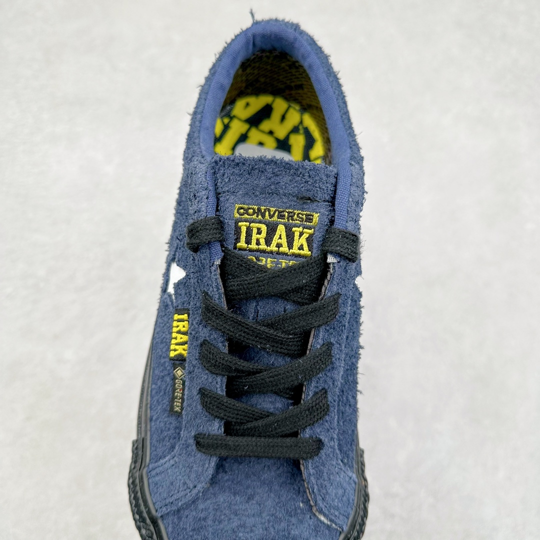 图片[5]-IRAK x Converse One Star Gore-Tex 联名款 匡威木村一星复古休闲滑板鞋 经典鞋型提供舒适穿着感受 低调不浮夸 简约设计 时尚百搭 官网主推款 ins潮人时髦单品 货号：A13646C 蓝色 货号：A13648C 棕色 尺码：35-44（36.5 37.5 39.5 41.5 42.5）-选品中心